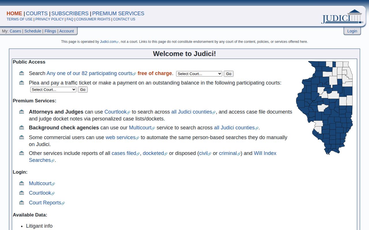 Morgan County release record court search on Judici